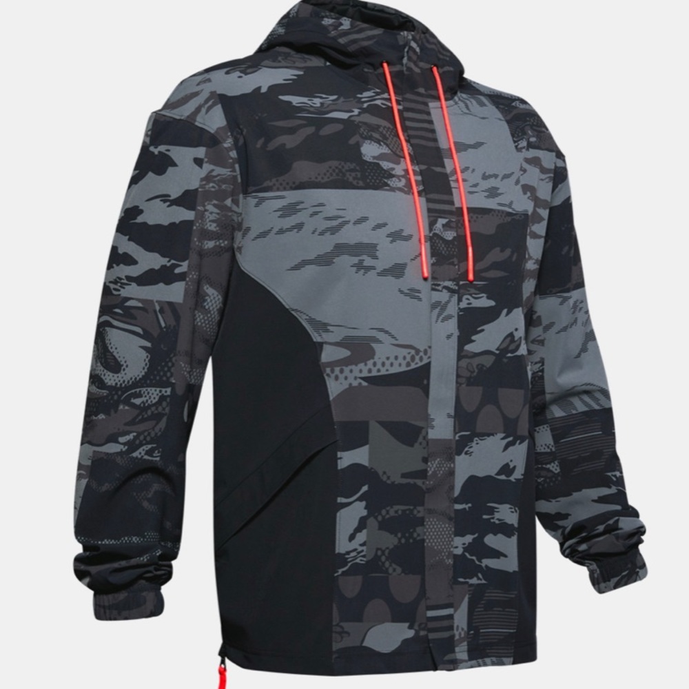 Under Armour Storm Moments Wind Jacket Black Camo